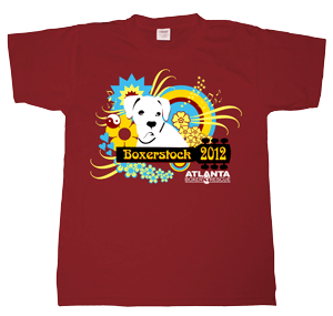Boxerstock 2012 t-shirt design